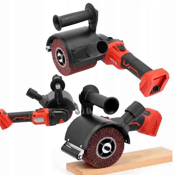 Sada Akumulátorová Satinovačka 18V Na Dřevo 120 MM 4 Ah Akumulátor Yato YT-81950