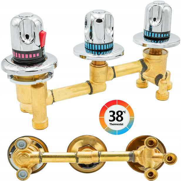 Sprchová Baterie S Termostatem Pro Sprchový Panel Kabiny