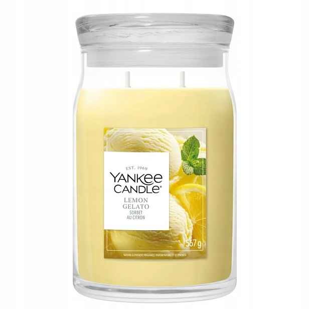 Yankee Candle Svíčka Lemon Gelato 567 g