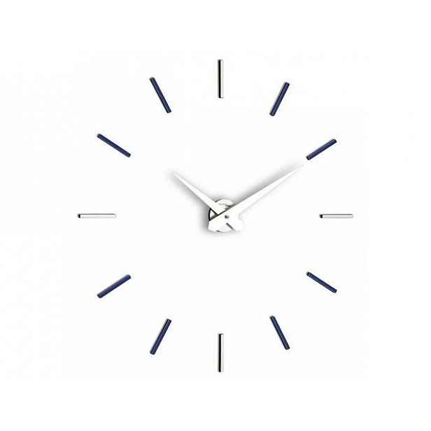 Designové nástěnné hodiny I200MBL blue IncantesimoDesign 90-100cm