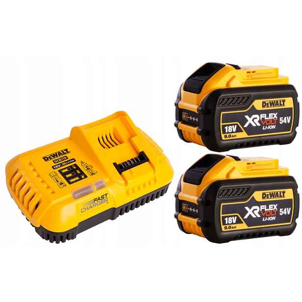 DeWalt DCB118X2 akumulátory DCB547+DCB118 FlexVolt