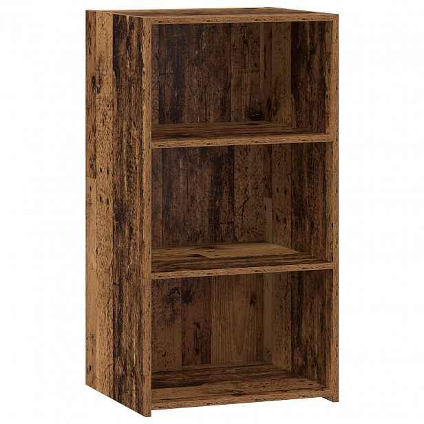 vidaXL Servírovací skříň Staré dřevo 50 x 41 x 93 cm Kompozitní dřevo