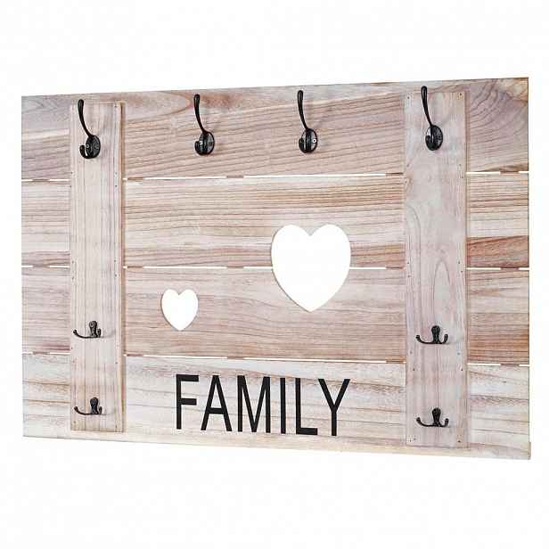 MCW NÁSTĚNNÁ SKŘÍŇ FAMILY SHABBY-LOOK Béžová