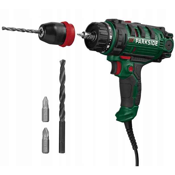 Aku Vrtačka s 2-stupňovou převodovkou Parkside Pns 300 B3 300 W 40Nm