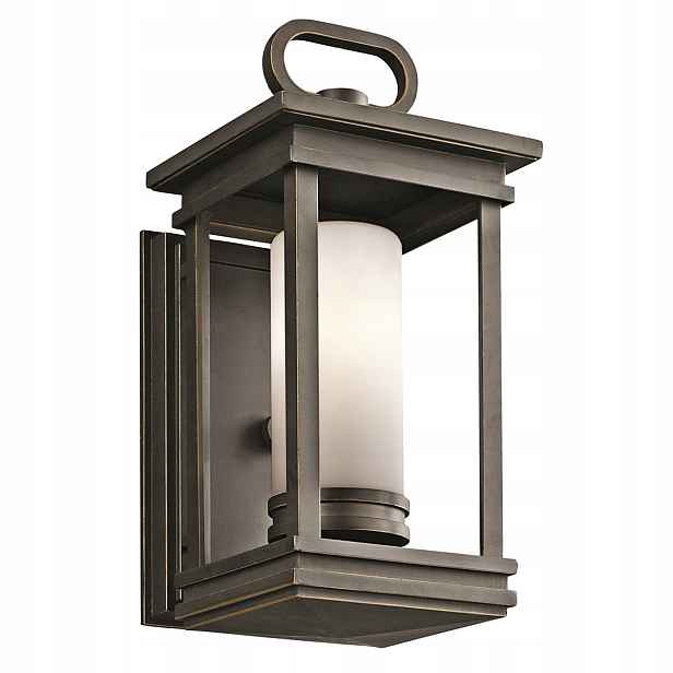 Kichler Venkovní nástěnná lampa South Hope E14 60W Hnědá IP44
