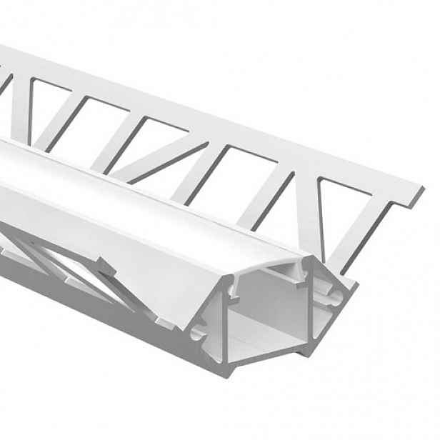 Lišta pro led pásku McLED stříbrná mat, hliník, délka 200 cm, výška hrany 10 mm, ML-761.331.05.S2