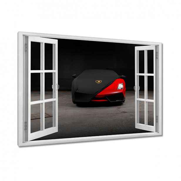 Obrazy 90x60 Červené sportovní auto