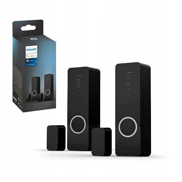 2x Bezdrátový kontaktní senzor otevření okenních dveří Philips Hue Zigbee