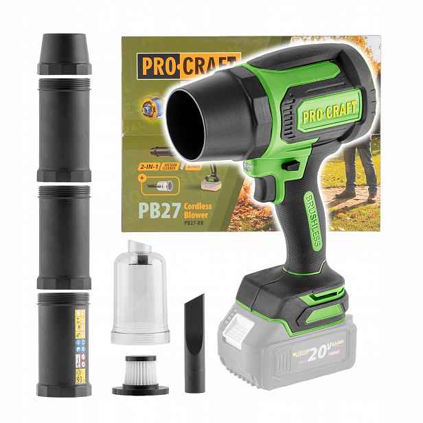 Aku fukar vysavač Procraft PB27bb (bez baterie a nabíječky)