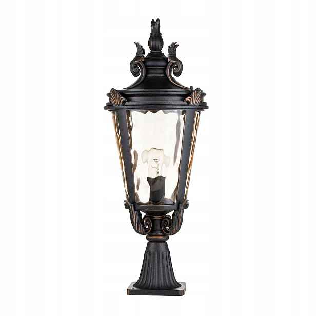 Venkovní palácová stojací lampa IP44 68 cm E27 60W bronzová Elstead