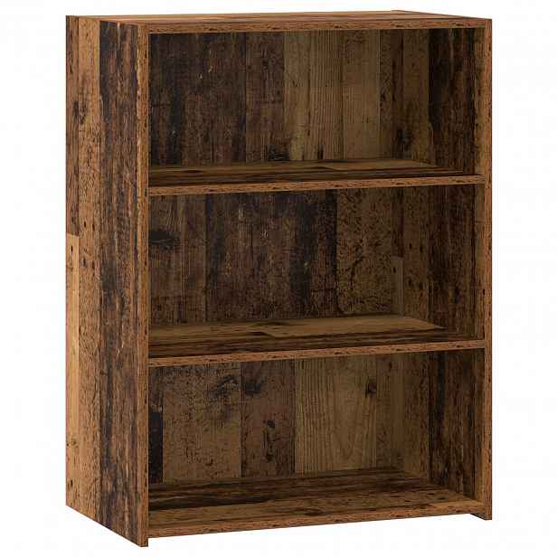 vidaXL Servírovací skříň Staré dřevo 70 x 41 x 93 cm Kompozitní dřevo