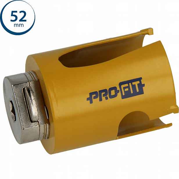 Korunkový Vrták Pro-Fit 52 mm