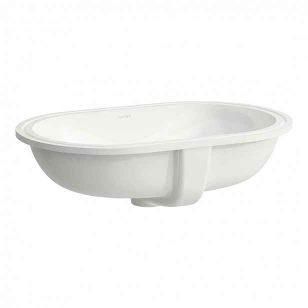 Laufen Savoy - Umyvadlo vestavné 51x31 cm, s přepadem, bez otvoru pro baterii, bílá H8189460001551
