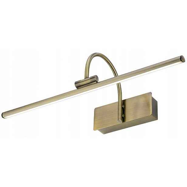 Obrazová nástěnná lampa Giotto Zlatá 9W Led 3000K IP20 45,5cm Nástěnná lampa Pokoj