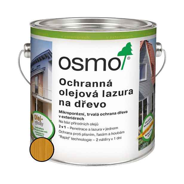 Lazura olejová ochranná Osmo 700 borovice 0,75 l