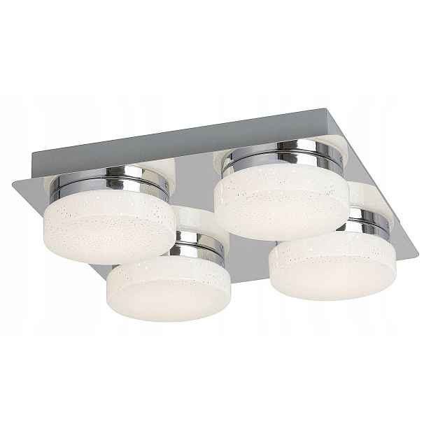 stropní svítidlo Led 20W Rabalux Hilary chromová, 1600lm, 4000K