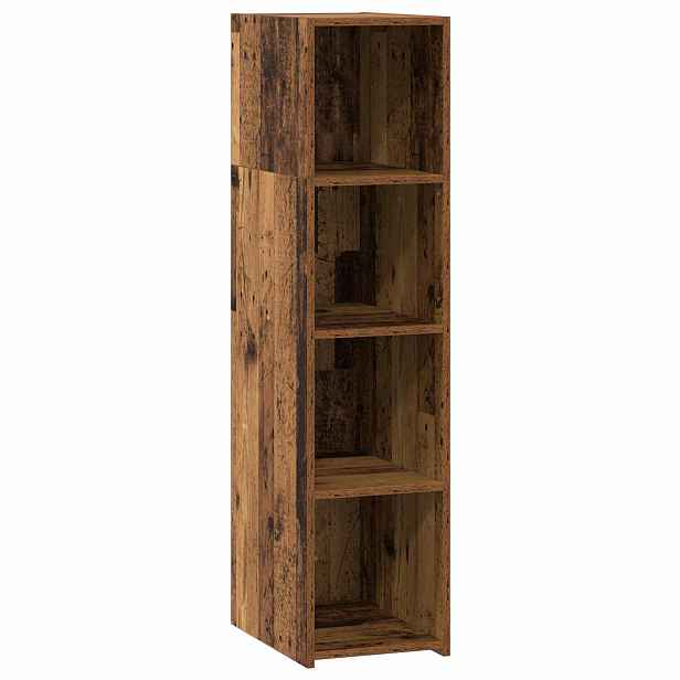 vidaXL Vysoký bufet Staré dřevo 30 x 41 x 124 cm Kompozitní dřevo