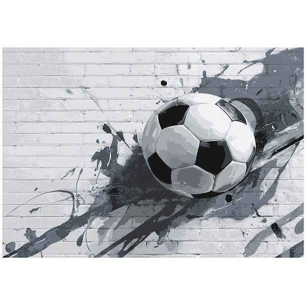 Fototapeta Pro Děti Chlapce Fotbal Cihla Tapeta Dětská 150x105