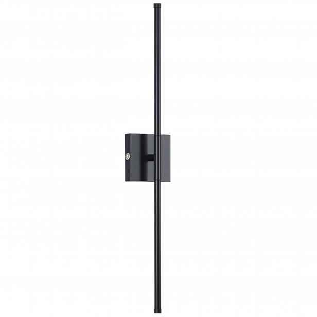 Nástěnná Led lampa Černá Moderní nástěnná lampa do obývacího pokoje 4000k 72cm