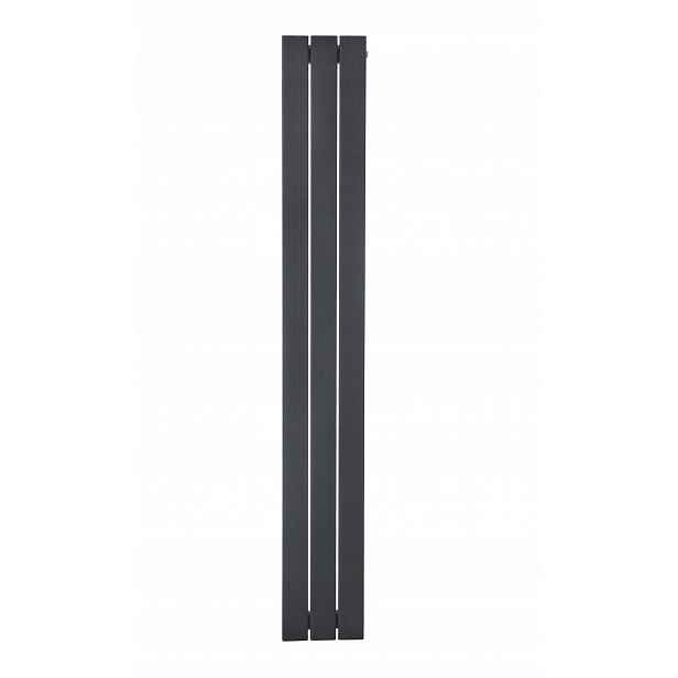 Panelový Koupelnový Radiátor Antracit 50 MM Lotus 180x22 Polský Výrobce