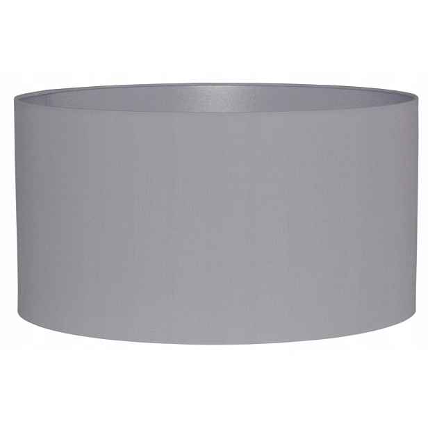 Stínidlo pro závěsnou stojací lampu Válec 45/25 cm E27 Špinavě šedý Mirano