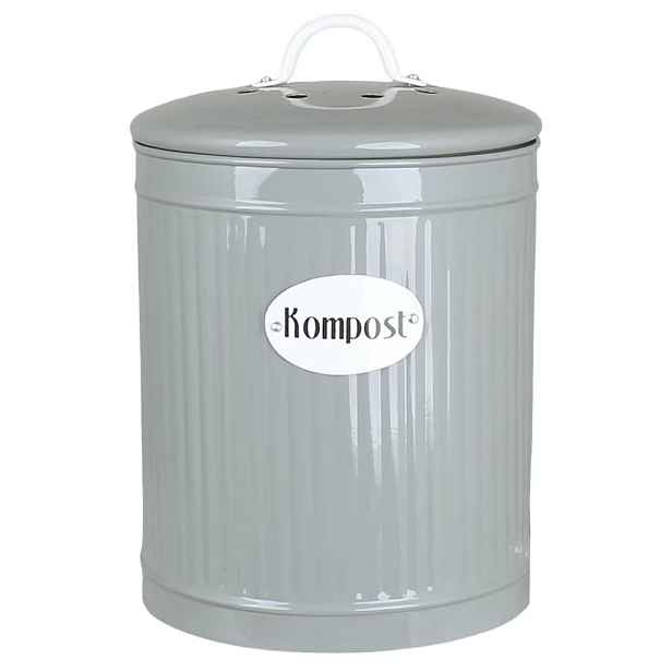 Strömshaga Plechový kompostér Hugo, světle zelený