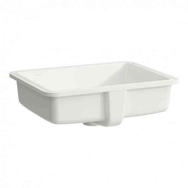 Laufen Savoy - Umyvadlo vestavné 44x33 cm, s přepadem, bez otvoru pro baterii, bílá H8189480001551