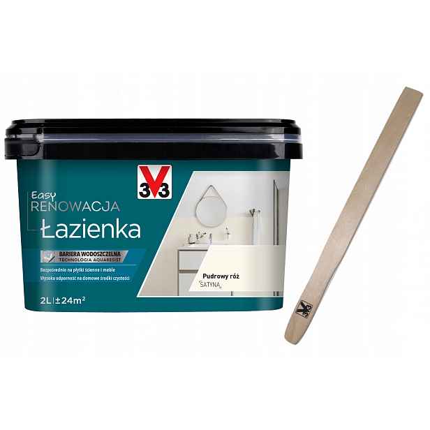 V33 Easy Renovační koupelna Pudrová Růžová 2L
