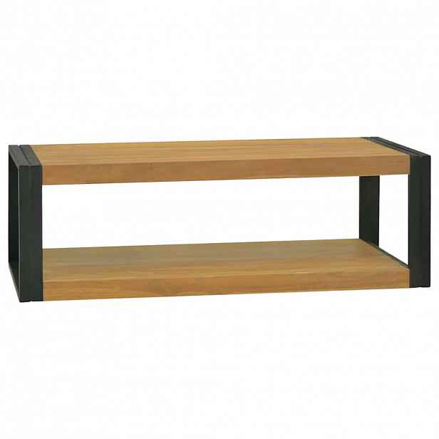 vidaXL Koupelnová skříňka 120 x 45 x 35 cm masivní teakové dřevo