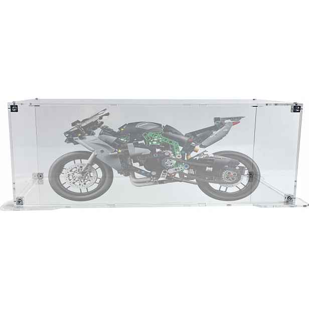Vitrína s podstavcem pro sadu Lego 42170 Technic Kawasaki Ninja H2R