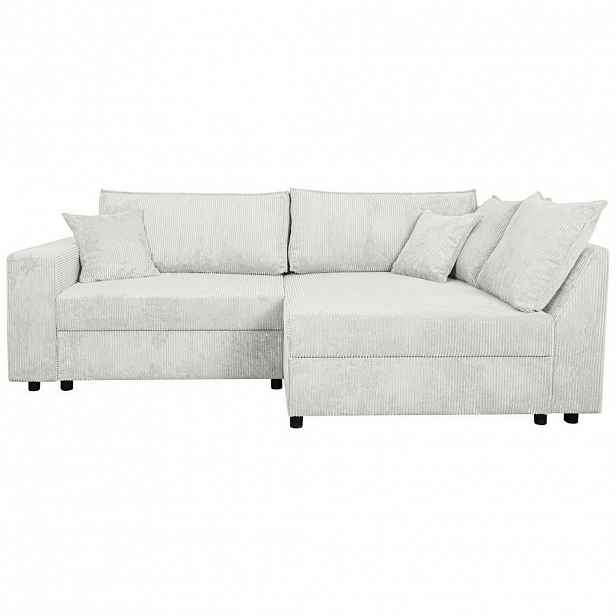 Carryhome ROHOVÁ SEDAČKA, textil, přírodní barvy