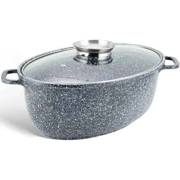 Zapékací Mísa pánev s víkem Aroma Knob 8L na zapékání Edenberg