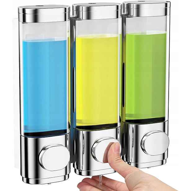 Dávkovač Na Mýdlovou Pěnu 3 x 300 ML Bílý