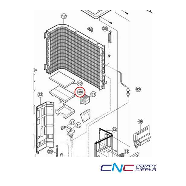 Panasonic CWA73C7176R základní deska s ovladačem klimatizace CU-E15PKEA
