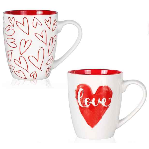 VERONI - Hrnek 360ml Moreno různé motivy