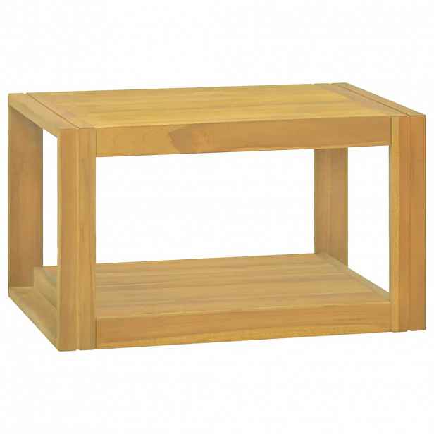 vidaXL Nástěnná koupelnová skříňka 60 x 45 x 35 cm masivní teak