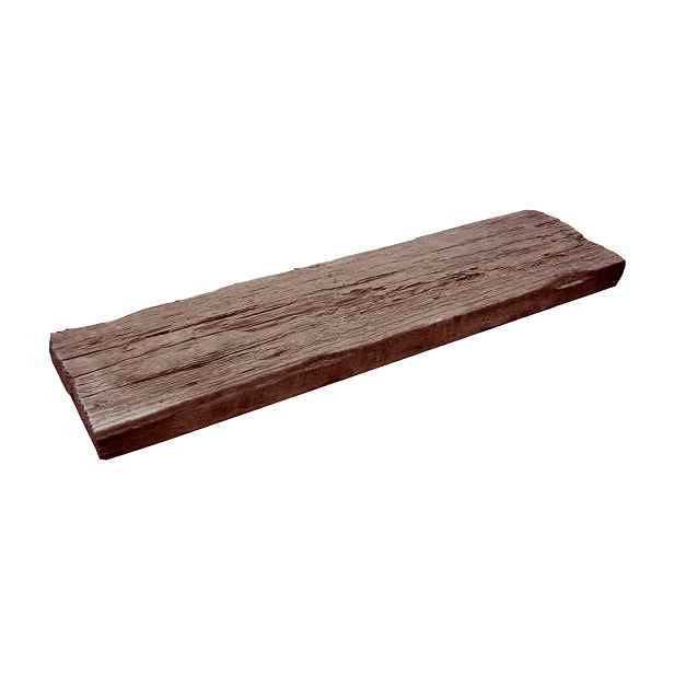 Dlažba betonová Presbeton BARK 5 reliéfní kůra hnědá 225×900×50 mm