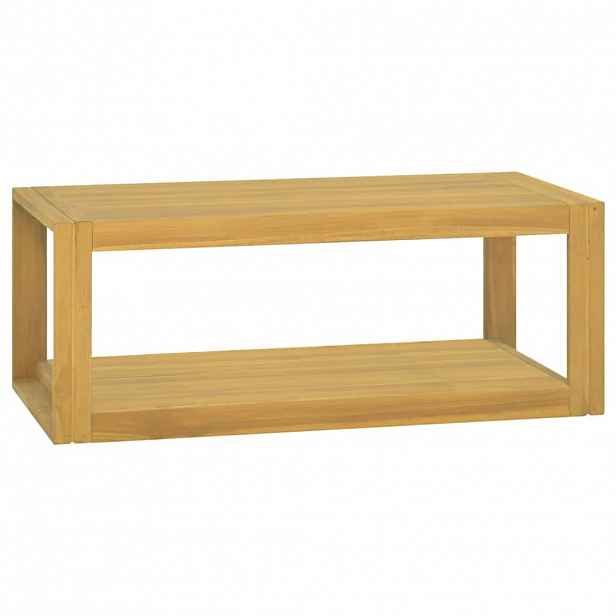 vidaXL Nástěnná koupelnová skříňka 90 x 45 x 35 cm masivní teak