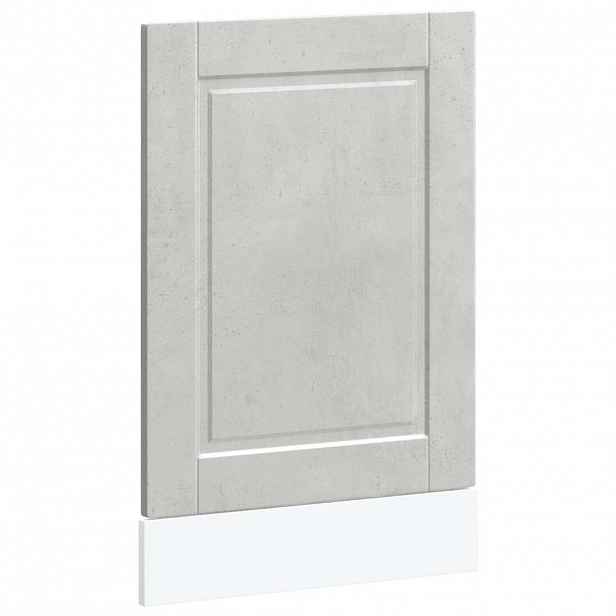 vidaXL Panel na myčku Porto betonově šedá 45x1,5x57 cm kompozit