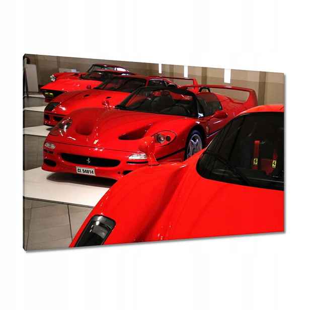 Obrazy 120x80 Červené Ferrari