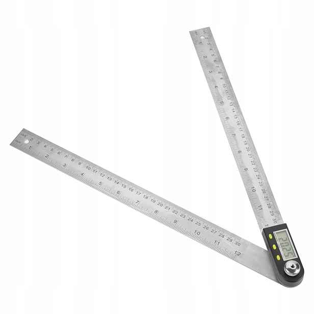 Elektronický Úhloměr LCD Kovový 300mm