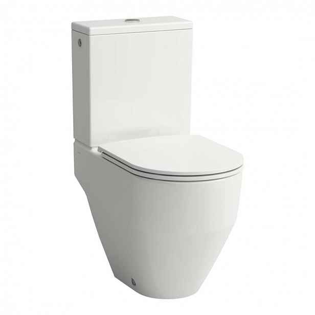Laufen Pro - WC kombi mísa, Vario odpad, Rimless, bílá H8259640000001