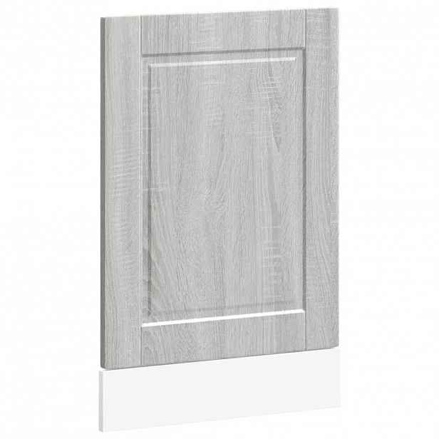 vidaXL Panel na myčku Porto šedý sonoma 45x1,5x57 cm kompozit