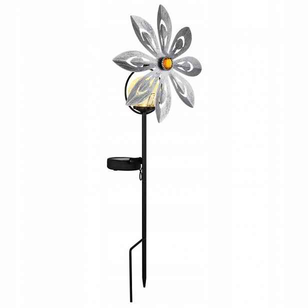 Zahradní solární svítidlo Dogrunt Silver Led IP44 Solar Globo Lighting