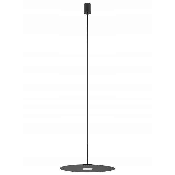 Závěsná Lampa Simone černá 1xGX53 140 cm stropní, moderní do obývacího pokoje