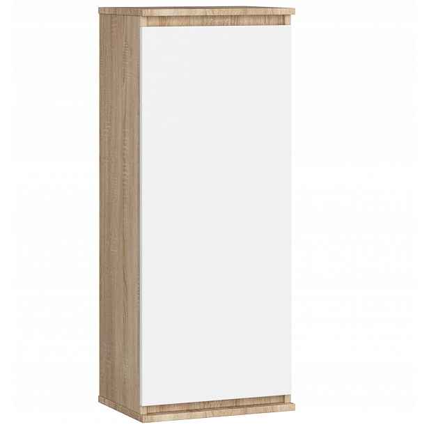 Závěsná skříňka W Clp 40 cm sonoma-bílá Akd