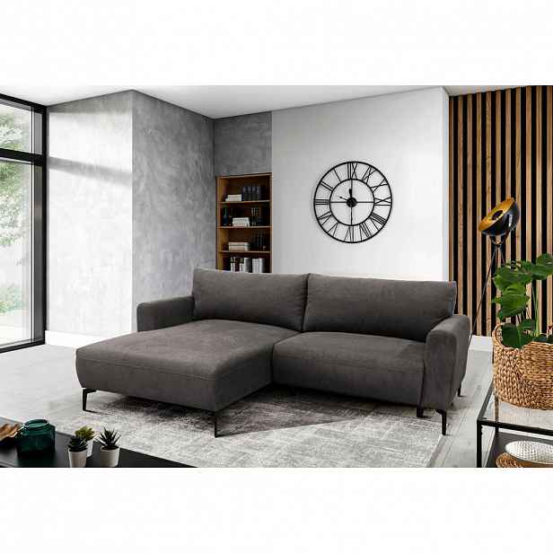 MID.YOU ROHOVÁ SEDAČKA, textil, hnědá