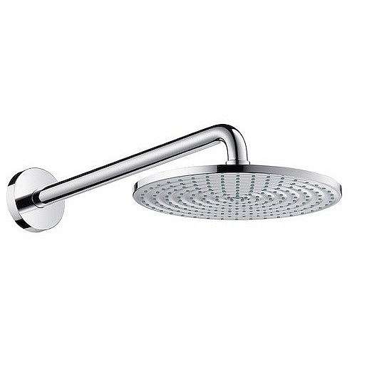 Hlavová sprcha Hansgrohe Raindance S na stěnu včetně sprchového ramena chrom 27461000