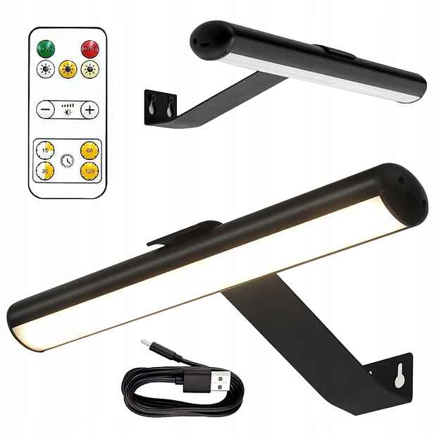 Led Koupelnové Nástěnné Svítidlo Lampa Nad Zrcadlo 2.8W 32CM 4400mAh Bílá