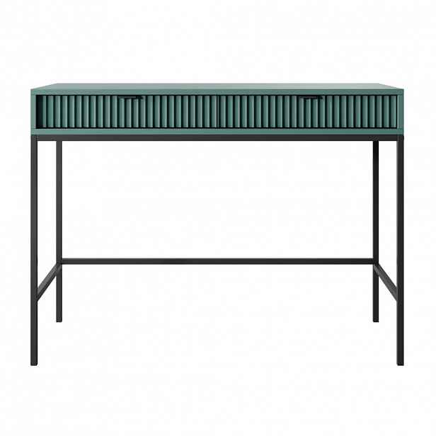 Selsey TOALETNÍ stolek Vellore Zelená / Černá 104 cm